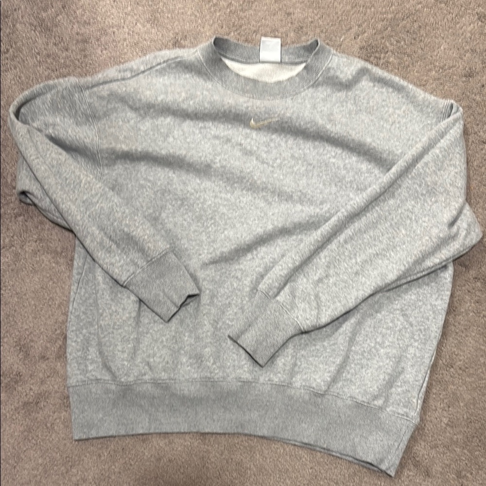 Nike Gray Crewneck Sweater